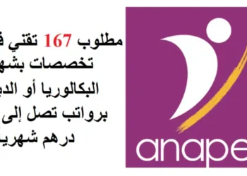 مطلوب 167 تقني في عدّة تخصصات بشهادة البكالوريا أو الدبلوم برواتب تصل إلى 6000 درهم شهرياً
