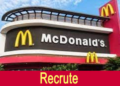 McDonald’s recrute des Hôtes et Hôtesses d’Accueil (Bac+2)