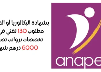 بشهادة البكالوريا أو الدبلوم … مطلوب 130 تقني في عدّة تخصصات برواتب تصل إلى 6000 درهم شهرياً