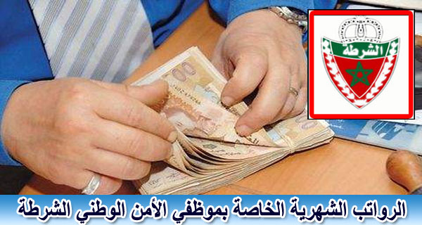 أجور موظفي الأمن الوطني: تحليل للرواتب الشهرية